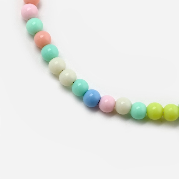 Брелок бусы для ключей «Белый кот», 15 х 3 см Брелок бусы для ключей «Белый кот», 15 х 3 см