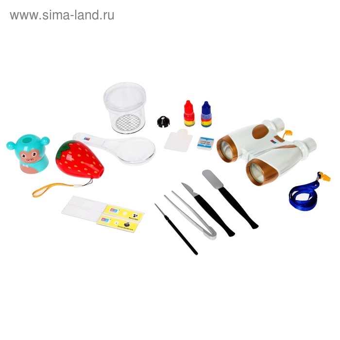 Набор игровой «Научная лаборатория», микроскоп с аксессуарами Набор игровой «Научная лаборатория», микроскоп с аксессуарами