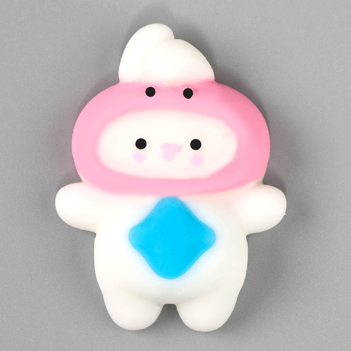 Сквиш антистресс мялка «Зайка»в шапочке Сквиш антистресс мялка «Зайка»в шапочке