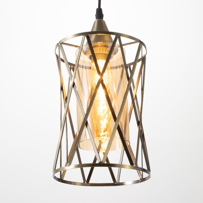 Светильник BayerLux 2087/1BR E27 40Вт бронза 14х14х100 см Светильник BayerLux 2087/1BR E27 40Вт бронза 14х14х100 см