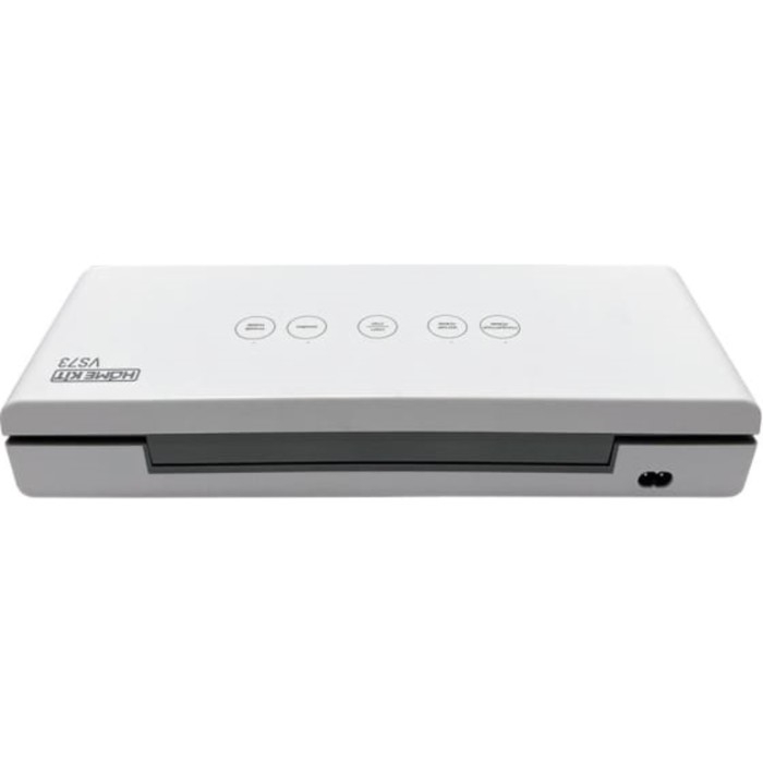 Вакууматор Home Kit VS73, 90 Вт, 4.7 л/мин, бело-чёрный