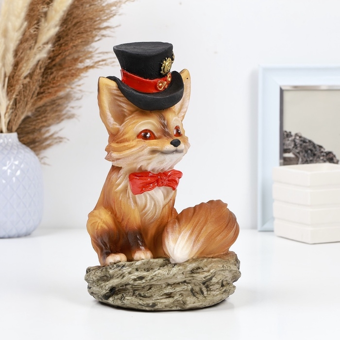 Копилка Копилка "Лиса в шляпе" 16х16х25см