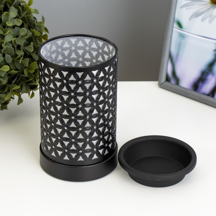 Аромасветильник Аромасветильник "Анди" Е14 25Вт чёрный 11х11х17 см RISALUX