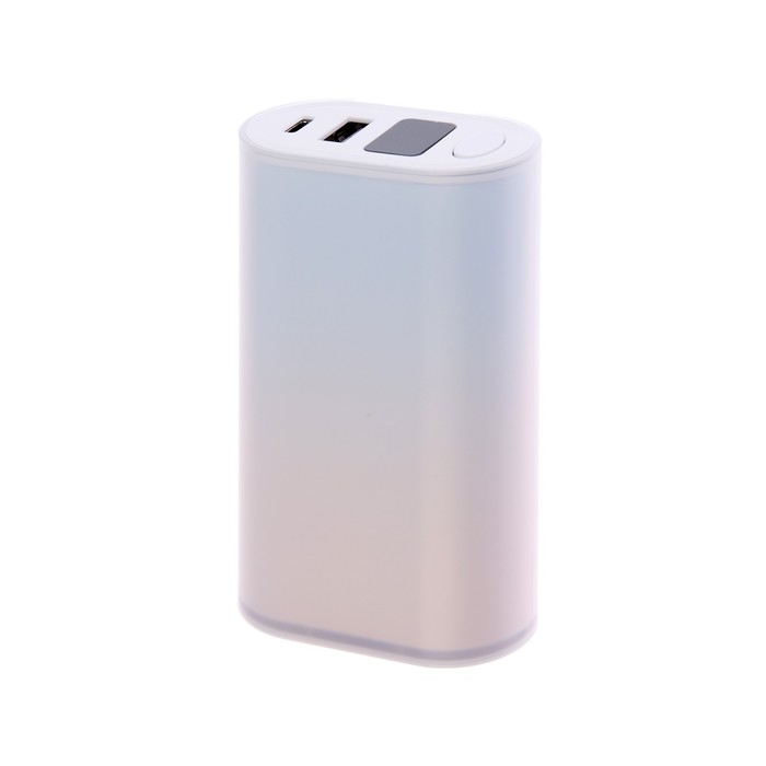 Внешний аккумулятор Y213, 10000 мАч, USB, Type-C, 2 А, сине-розовый Внешний аккумулятор Y213, 10000 мАч, USB, Type-C, 2 А, сине-розовый