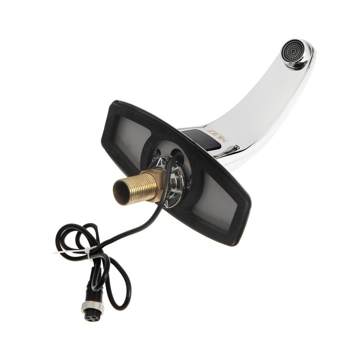 Смеситель для раковины ZEIN ZC-012, сенсорный, латунь, хром Смеситель для раковины ZEIN ZC-012, сенсорный, латунь, хром