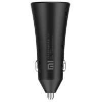 Автомобильное зарядное устройство Xiaomi Mi 37W Dual-Port Car Charger, 2 USB, 3А, черное