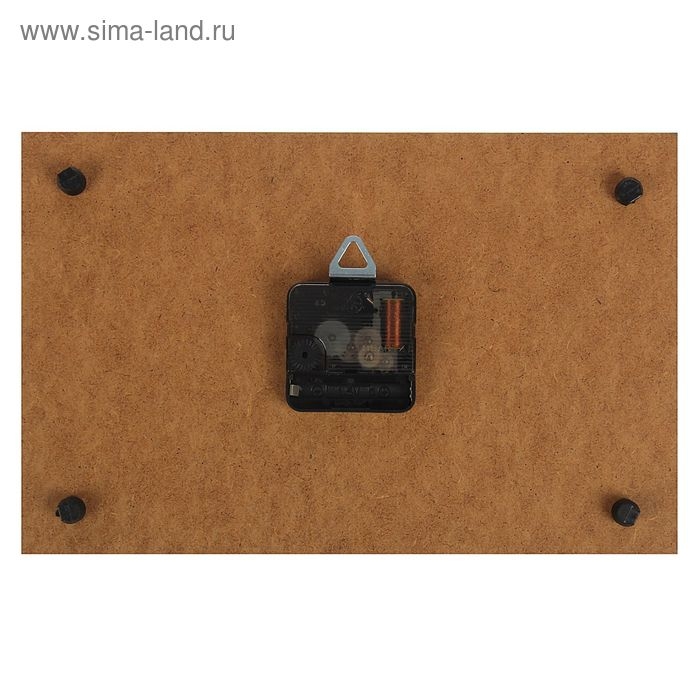 Часы-картина настенные, серия: Цветы, "Сиреневые цветы", 20х30 см