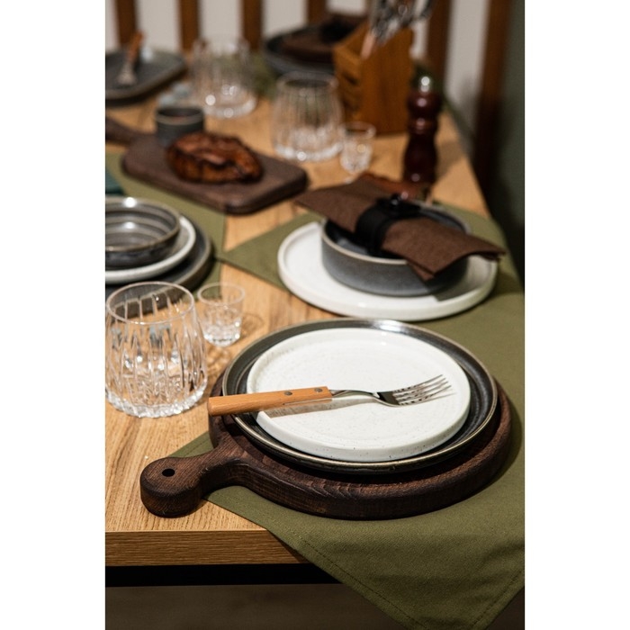 Тарелка фарфоровая десертная Magistro Urban, d=18,2 см, цвет белый Тарелка фарфоровая десертная Magistro Urban, d=18,2 см, цвет белый