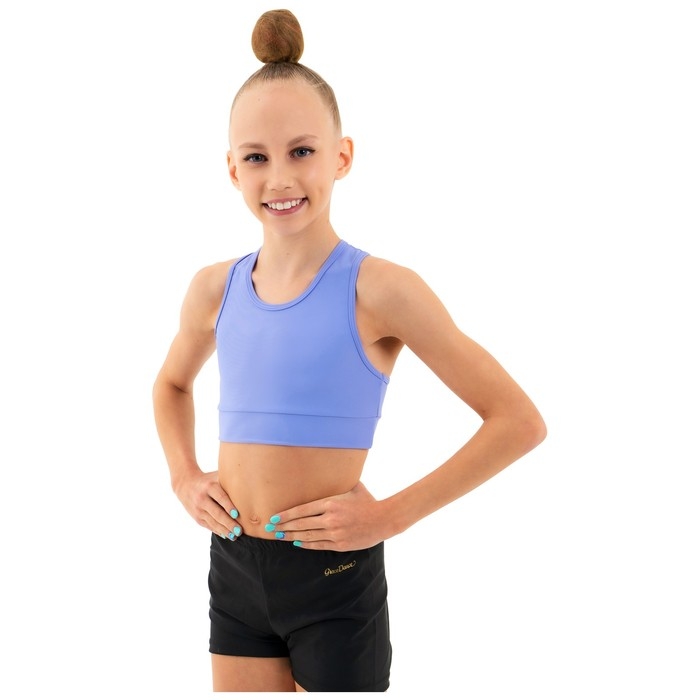 Топ-борцовка для гимнастики и танцев Grace Dance, р. 42, цвет сирень Топ-борцовка для гимнастики и танцев Grace Dance, р. 42, цвет сирень