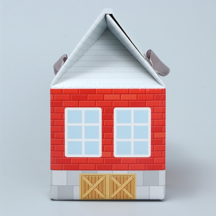 Коробка подарочная складная, упаковка, «Пожарная станция », 15 х 18 х 10 см Коробка подарочная складная, упаковка, «Пожарная станция », 15 х 18 х 10 см