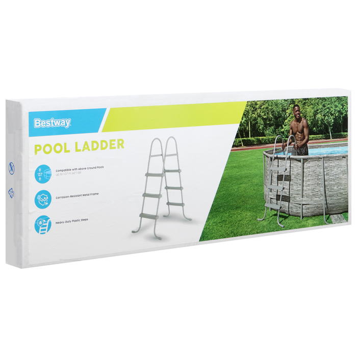 Лестница для бассейнов, высота 107 см, 58335 Bestway Лестница для бассейнов, высота 107 см, 58335 Bestway