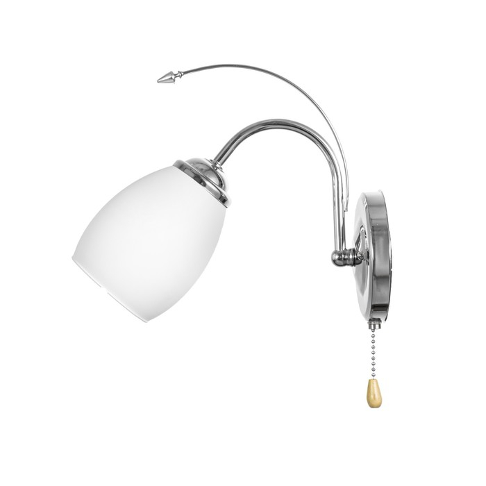 Бра "Амелия" 1х40Вт E27 хром 25х11х24 см.