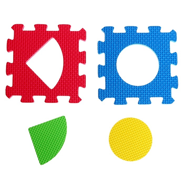 Коврик-пазл «Изучаем фигуры» Коврик-пазл «Изучаем фигуры»