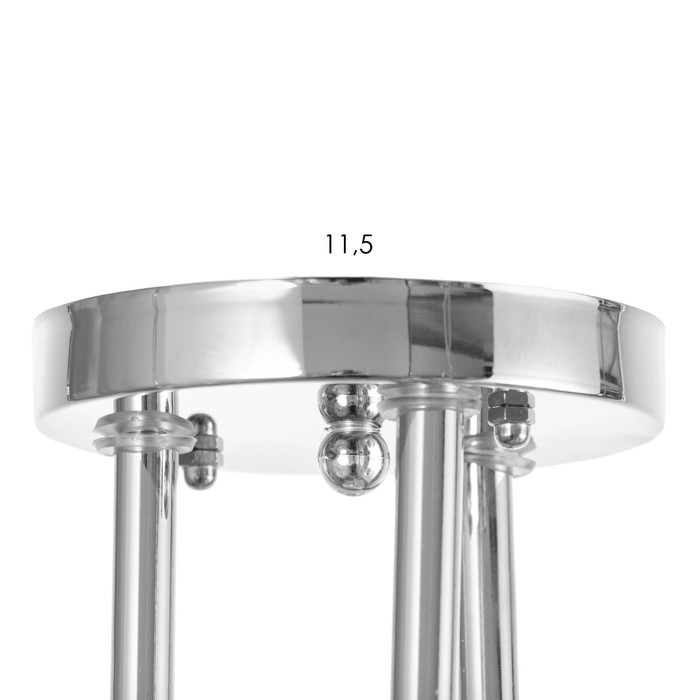 Люстра Люстра "Бетти" 3х40вт Е27 Хром 50х50х24см