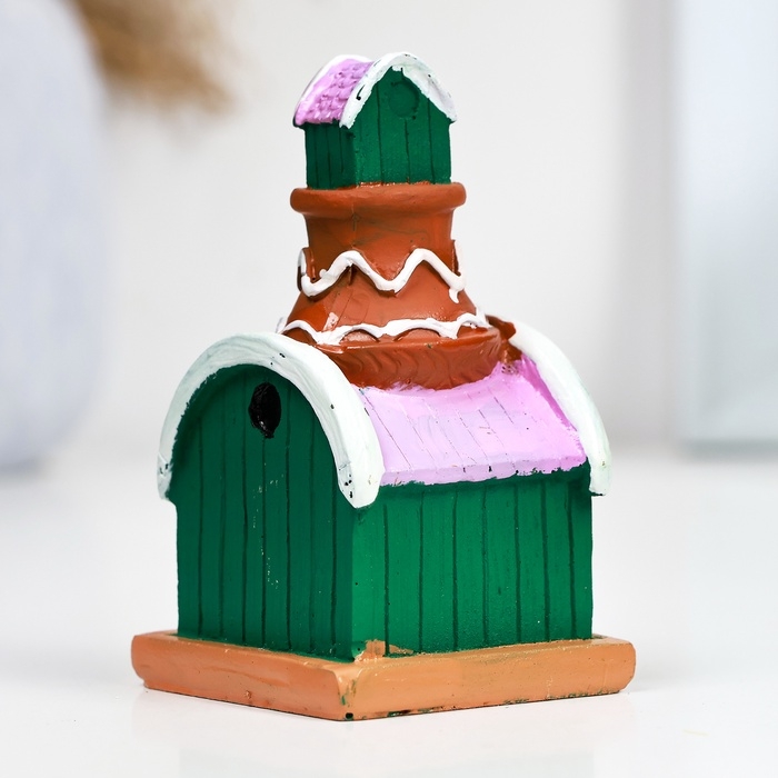Фигурка  Фигурка "Домик ратуша" 4,5х4,5х8,5см