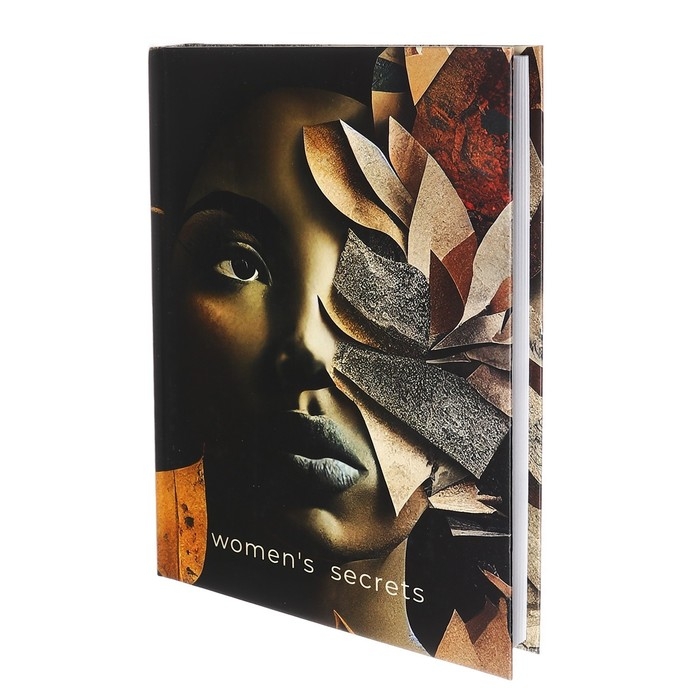 Ежедневник недатированный на сшивке А5 160 листов, картон 7БЦ, матовая ламинация, Women's Secrets Ежедневник недатированный на сшивке А5 160 листов, картон 7БЦ, матовая ламинация, Women's Secrets