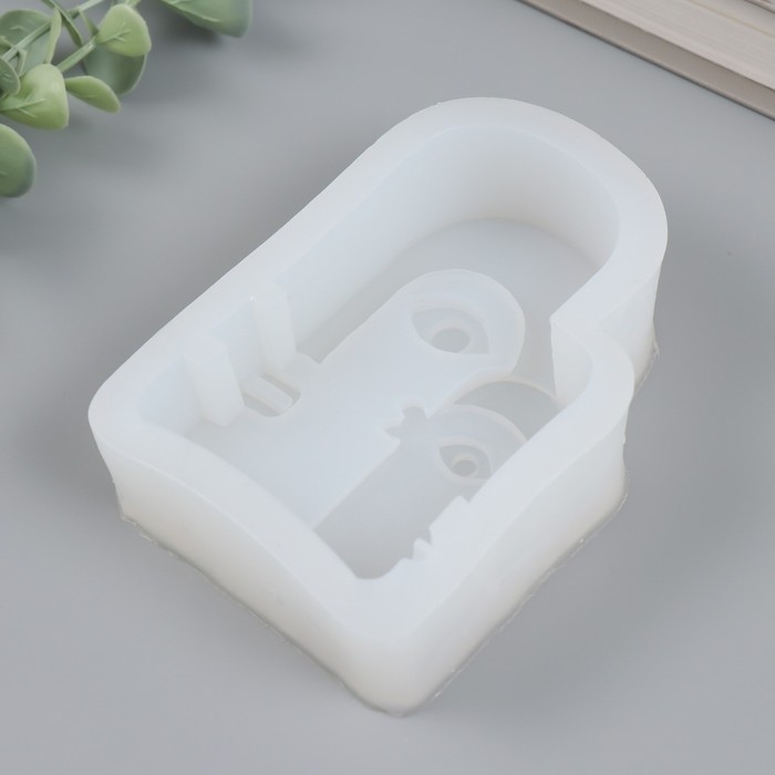 Молд силикон Молд силикон "Абстракция - два лица" 11х7,8х3 см