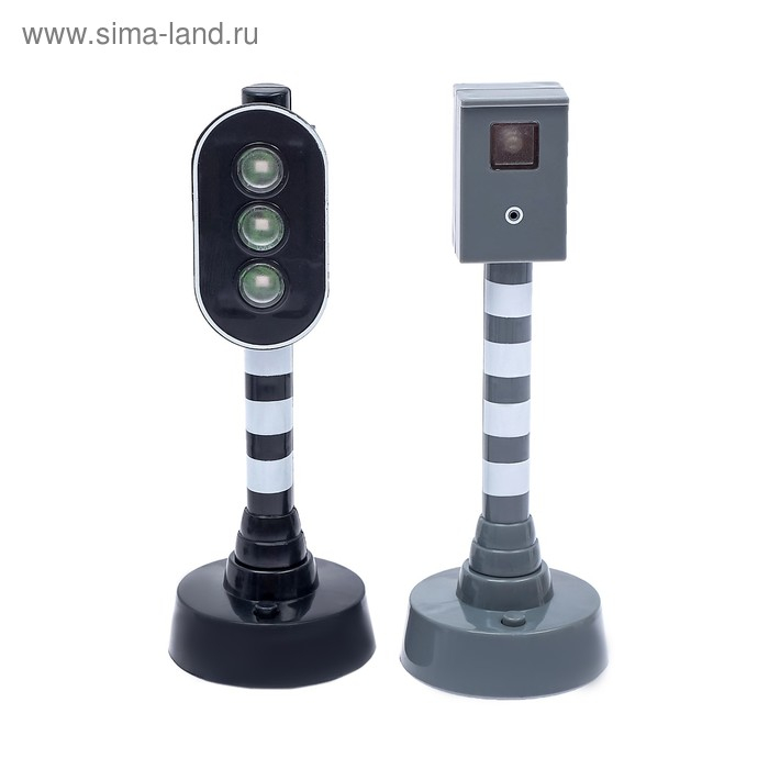 Набор дорожных знаков «Большая дорога», с световыми эффектами Набор дорожных знаков «Большая дорога», с световыми эффектами