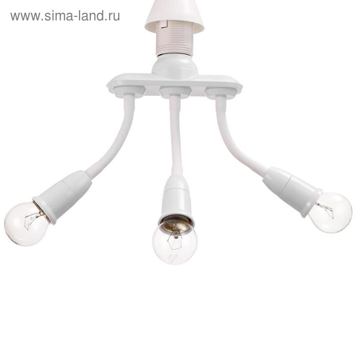 Светильник 1115/3 Е27 40Вт белый 5х14,5х22,5 см BayerLux Светильник 1115/3 Е27 40Вт белый 5х14,5х22,5 см BayerLux