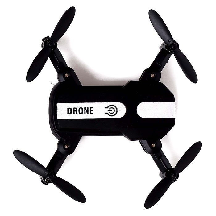 Квадрокоптер FLASH DRONE, камера 480P, Wi-Fi, с сумкой, цвет чёрный Квадрокоптер FLASH DRONE, камера 480P, Wi-Fi, с сумкой, цвет чёрный
