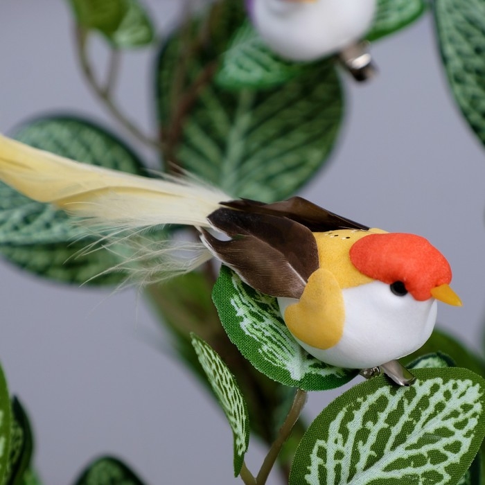 Декор на прищепке Декор на прищепке "Птица", микс, 12 х 3 х 3 см