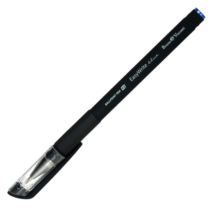 Ручка шариковая EasyWrite Black, узел 0.5 мм, синие чернила, матовый корпус Silk Touch Ручка шариковая EasyWrite Black, узел 0.5 мм, синие чернила, матовый корпус Silk Touch