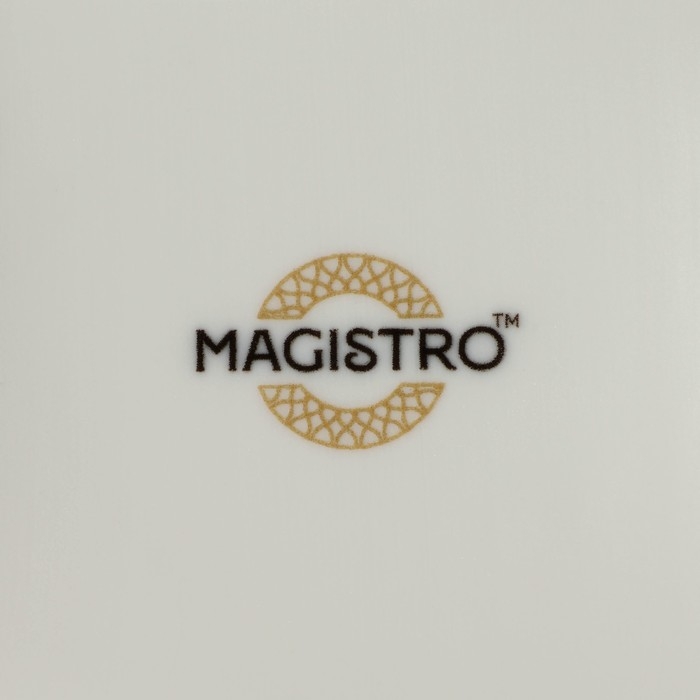 Тарелка фарфоровая пирожковая Magistro Kingdom, 15,2×1,6 см Тарелка фарфоровая пирожковая Magistro Kingdom, 15,2×1,6 см