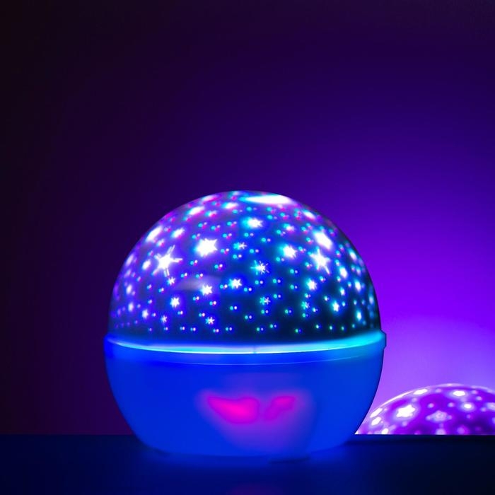 Световой прибор «Звёздное небо» 12 см, съёмная полусфера, свечение RGB, 220 В Световой прибор «Звёздное небо» 12 см, съёмная полусфера, свечение RGB, 220 В