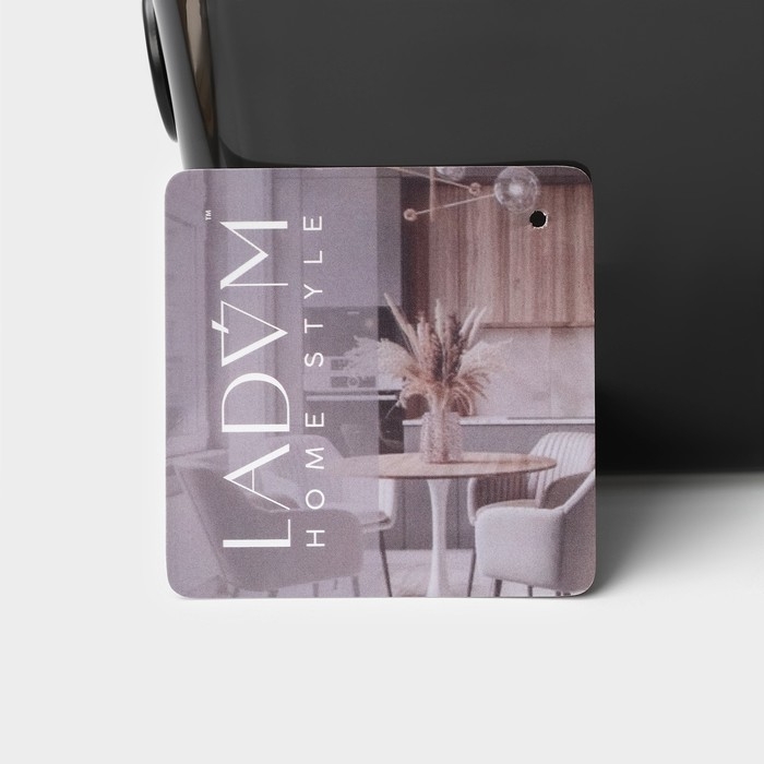 Контейнер для хранения с крышкой LaDо́m «Лаконичность», 28,5×11×10,5 см, цвет тёмно - серый Контейнер для хранения с крышкой LaDо́m «Лаконичность», 28,5×11×10,5 см, цвет тёмно - серый