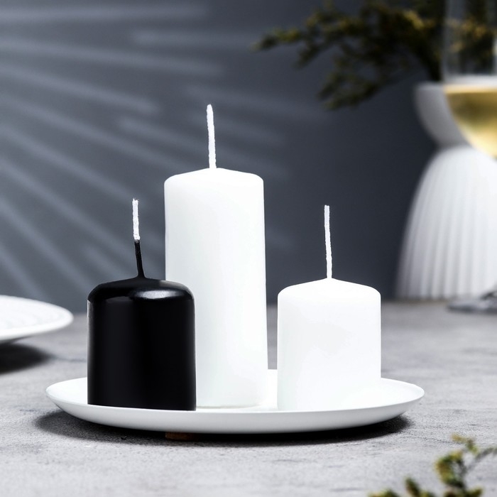 Подсвечник  Подсвечник "Чашка" металл, 14 см, белый