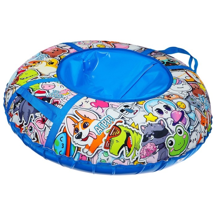 Тюбинг-ватрушка Winter Star «Стикер», LED-подсветка, диаметр чехла 100 см Тюбинг-ватрушка Winter Star «Стикер», LED-подсветка, диаметр чехла 100 см