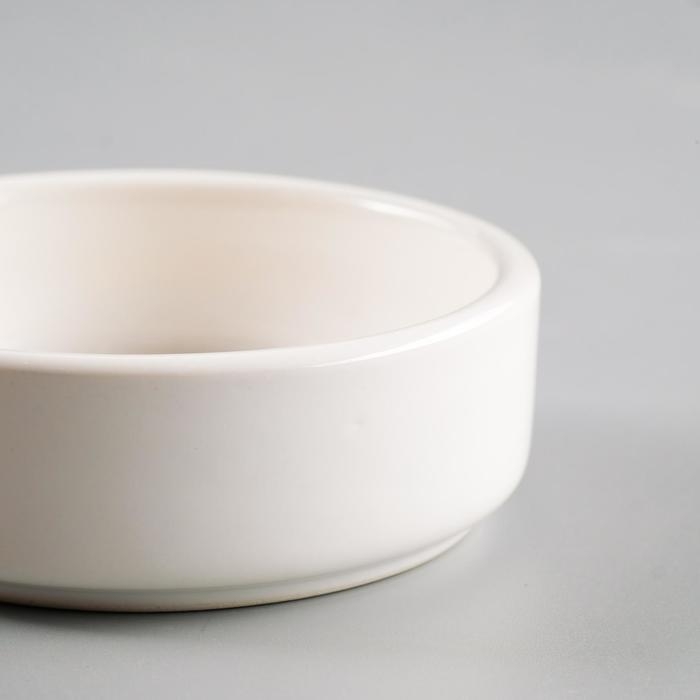 Миска керамическая для грызунов Миска керамическая для грызунов "Сытая мордочка" 80 мл 8,5 х 3 см