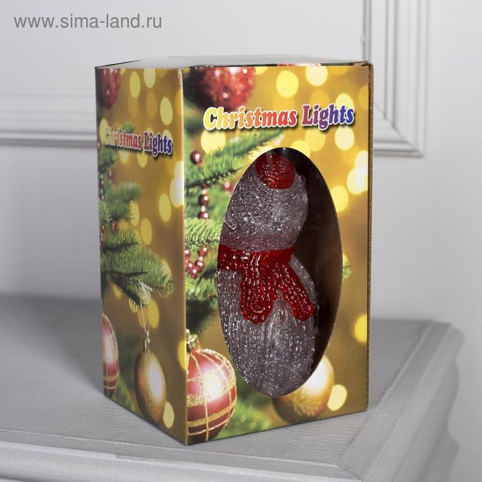 Светодиодная фигура «Оленёнок в шапке» 7 × 25 × 7 см, акрил, 10 LED, батарейки ААх2 (не в комплекте), свечение белое Светодиодная фигура «Оленёнок в шапке» 7 × 25 × 7 см, акрил, 10 LED, батарейки ААх2 (не в комплекте), свечение белое