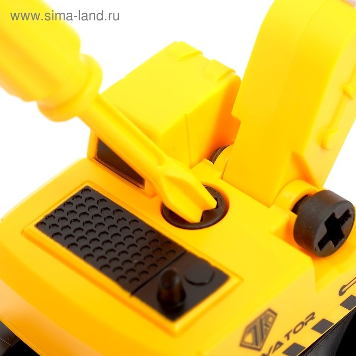 Конструктор винтовой «Стройтехника», набор 2 шт, с инструментом Конструктор винтовой «Стройтехника», набор 2 шт, с инструментом