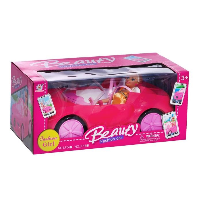 Машина Beauty, с куклой «Алёна» Машина Beauty, с куклой «Алёна»