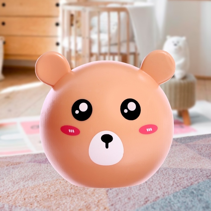 Пирамидка «Зверята», 7 колец, МИКС Пирамидка «Зверята», 7 колец, МИКС