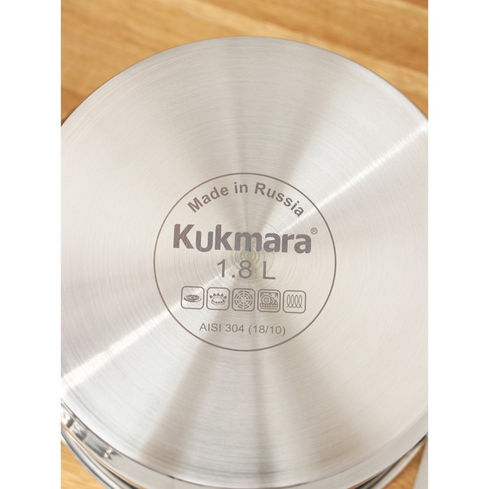 Кастрюля SAFIA, 1.8 л, d=16 cм, капсульное дно, индукция Кастрюля SAFIA, 1.8 л, d=16 cм, капсульное дно, индукция