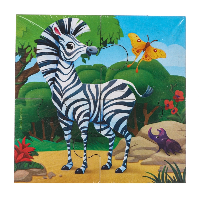 Пазлы «Зоопарк»