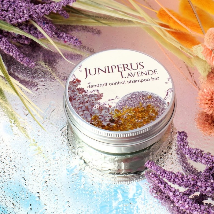 Твёрдый шампунь, с эфирным маслом «Лаванда»