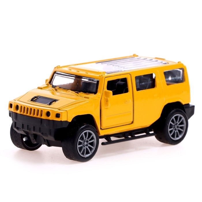 Машина металлическая «Джип», 1:48, инерция, открываются двери, МИКС Машина металлическая «Джип», 1:48, инерция, открываются двери, МИКС