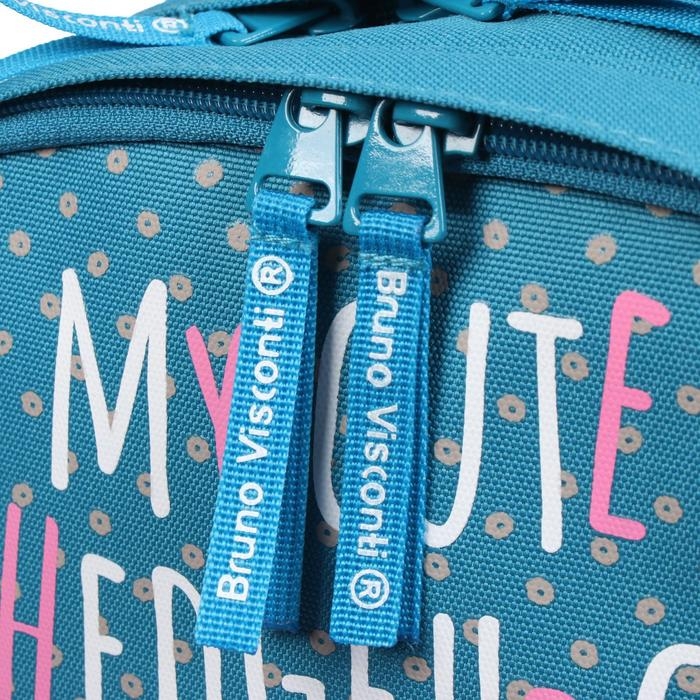 Рюкзак школьный Bruno Visconti Рюкзак школьный Bruno Visconti "Ёжик", 40 х 30 х 19 см, эргономичная спинка, пенал в подарок