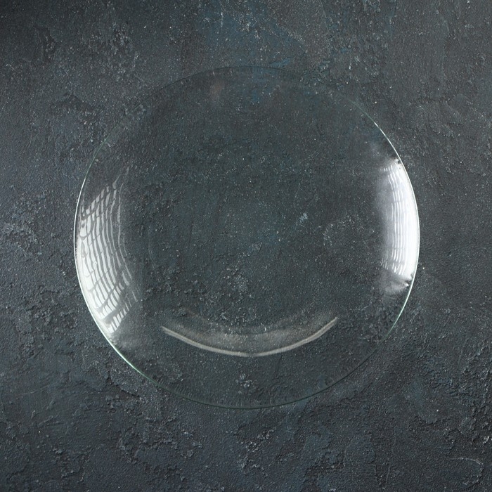 Блюдо сервировочное «Арко», стеклянное, d=28 см Блюдо сервировочное «Арко», стеклянное, d=28 см