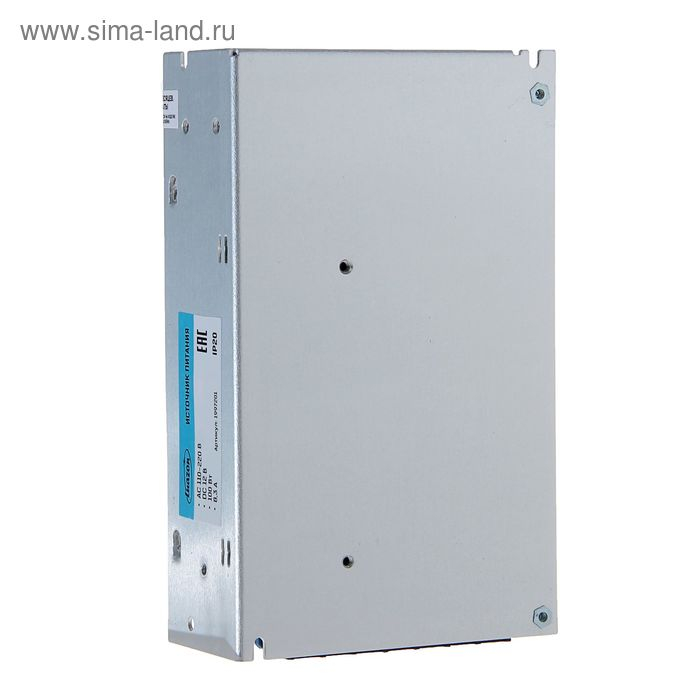 Блок питания Luazon Lighting для светодиодной ленты 12 В, 100 Вт, IP20 Блок питания Luazon Lighting для светодиодной ленты 12 В, 100 Вт, IP20