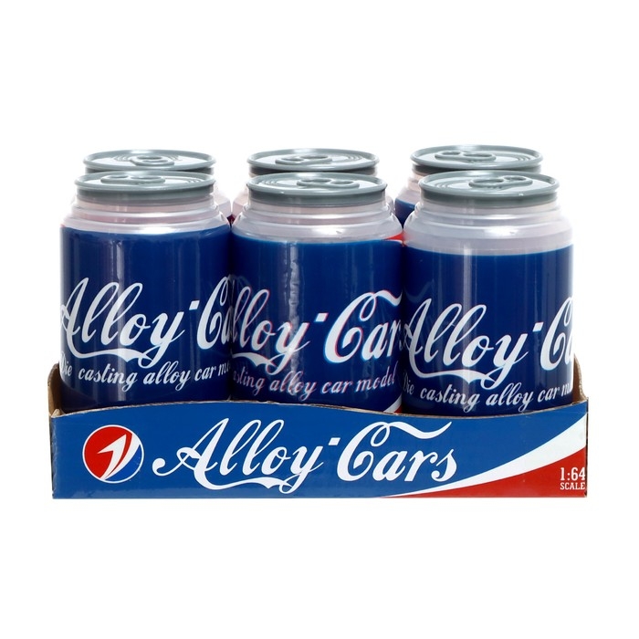 Машина металлическая «Спецслужбы», в банке, цвет МИКС Машина металлическая «Спецслужбы», в банке, цвет МИКС