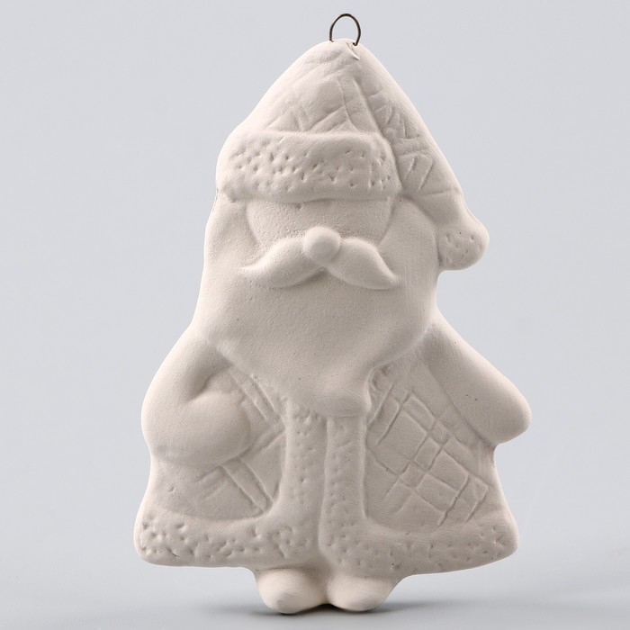 Новый год! Ёлочное украшение под раскраску «Дед мороз», с подвесом Новый год! Ёлочное украшение под раскраску «Дед мороз», с подвесом