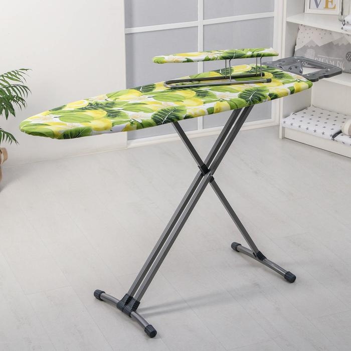 Доска гладильная Nika, 122×40 см, регулируемая высота до 90 см, микс Доска гладильная Nika, 122×40 см, регулируемая высота до 90 см, микс