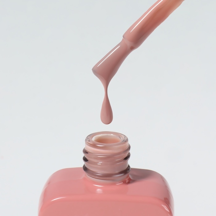 Гель лак для ногтей &laquo;GENTLE&raquo;, 3-х фазный, 10 мл, LED/UV, цвет нюдовый (4)