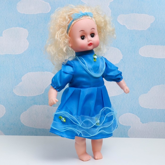 Кукла классическая "Мальвина" для девочек, пластик, 50 см, микс