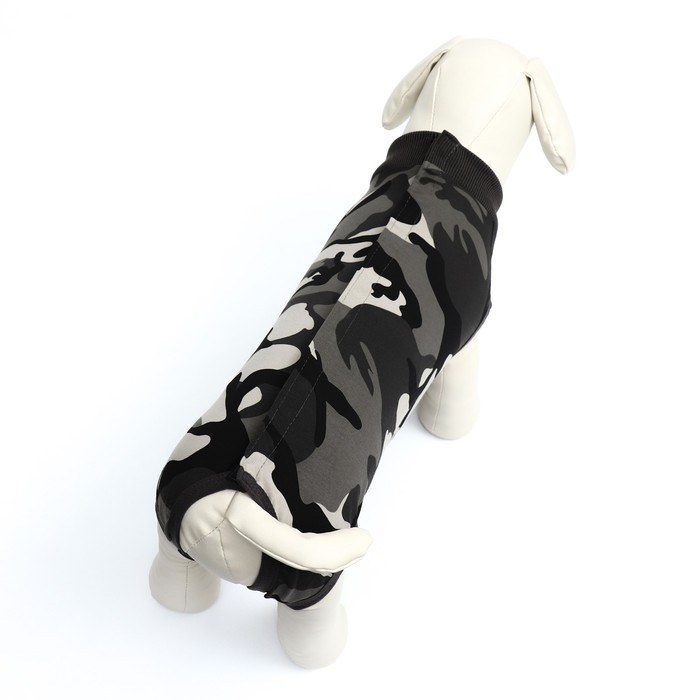 Попона послеоперационная, хлопок, размер XS (ДС 22, ОГ 28-35 см, вес 2-4 кг), камуфляж Попона послеоперационная, хлопок, размер XS (ДС 22, ОГ 28-35 см, вес 2-4 кг), камуфляж