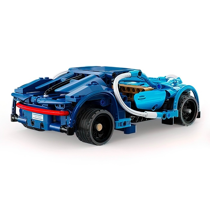 Конструктор инерционный «Спорткар», 377 деталей Конструктор инерционный «Спорткар», 377 деталей